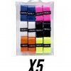 PACK 25 OVERGRIPS VIBOR-A LISO MULTICOLOR