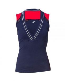 CAMISETA NAFFTA TIRANTES AZUL ROJO F186-M-216TP-PT838